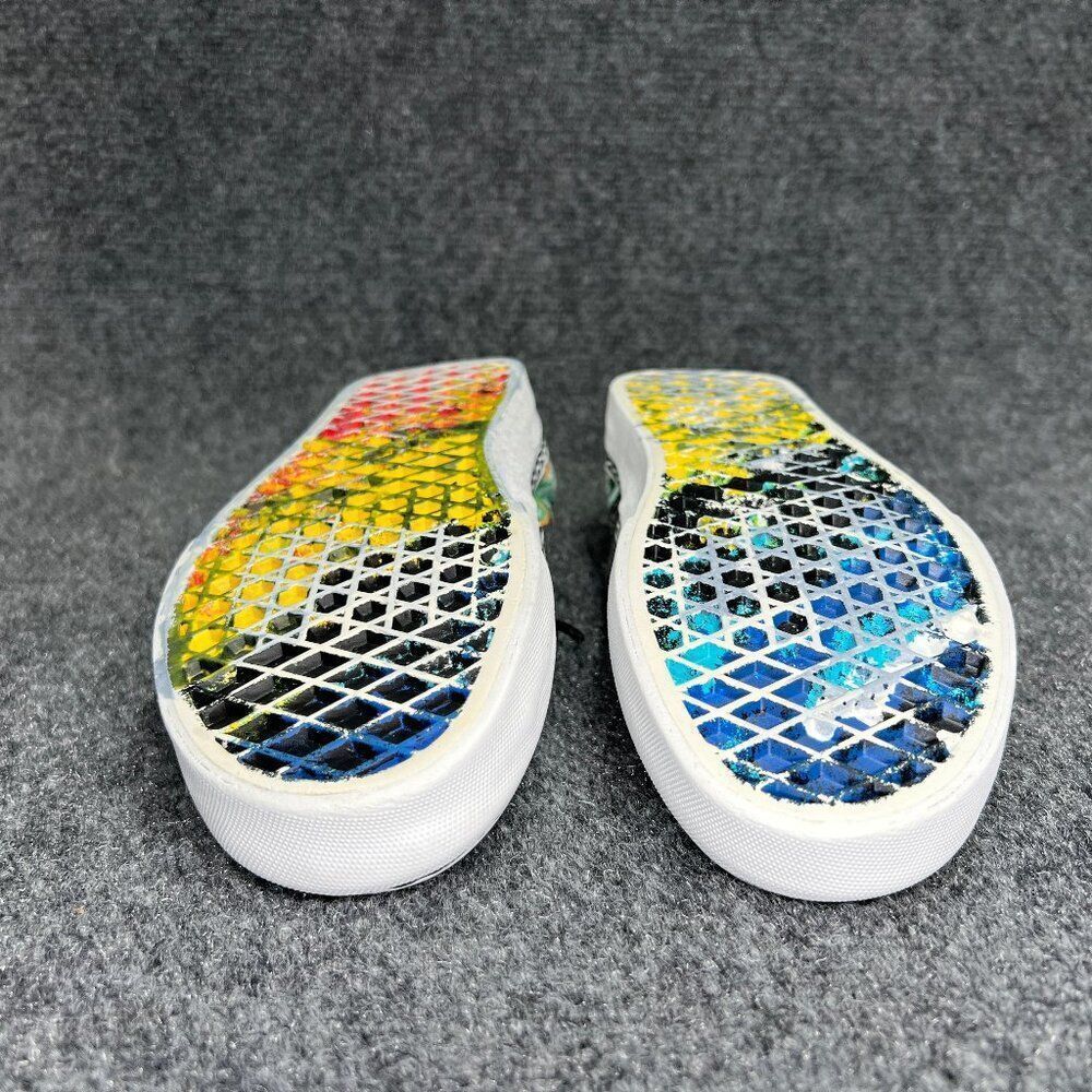 Vans Authentic Crayola Shoes Women's 7 Colorful Classic Casual Low Skate Sneaker - Picture 11 of 12